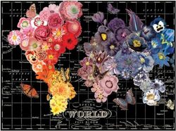 Wendy Gold Full Bloom 1000 Piece Puzzle By Galison, Wendy Gold -Paperback