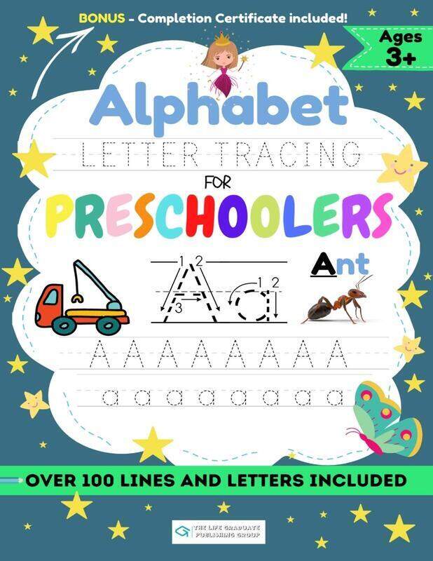 

Alphabet Letter Tracing for Preschoolers: A Workbook For Boys to Practice Pen Control, Line Tracing,