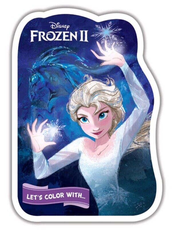 

Frozen 2 Let's color with..., Paperback Book, By: Disney