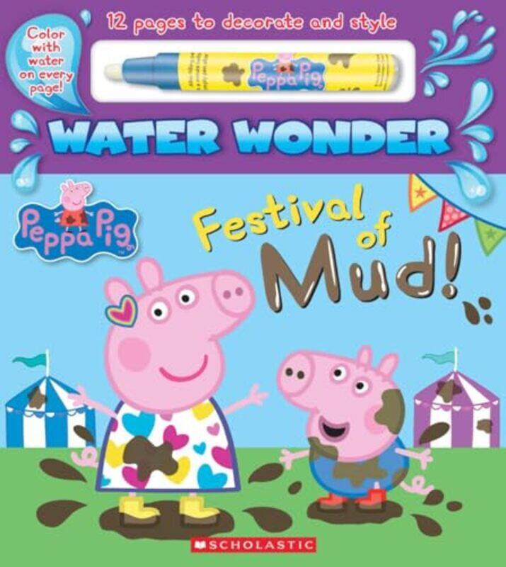 

Peppa Pig Water Wonder Muddy Puddles By W/Pen - Hardcover