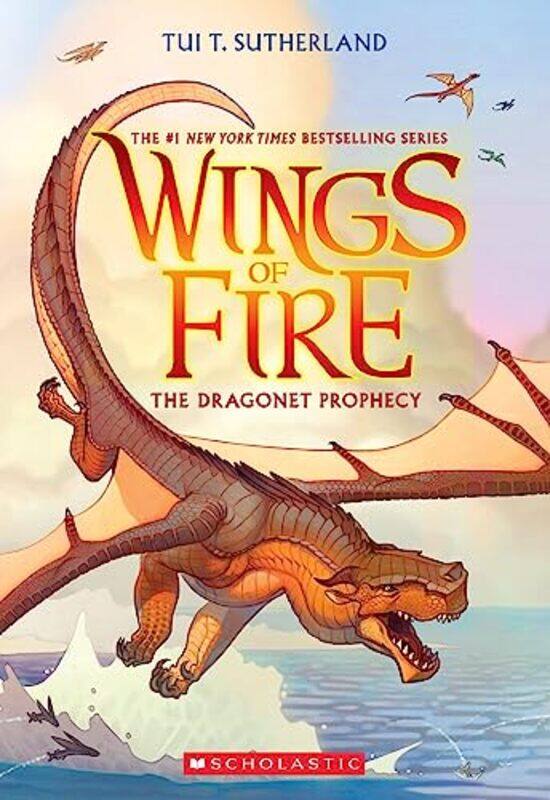 

Wings of Fire The Dragonet Prophecy bandw by Tui T Sutherland-Paperback