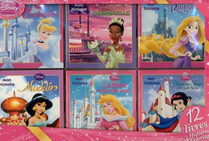 Coffret Princesses : 6 histoires et 6 coloriages, Paperback Book, By: Disney