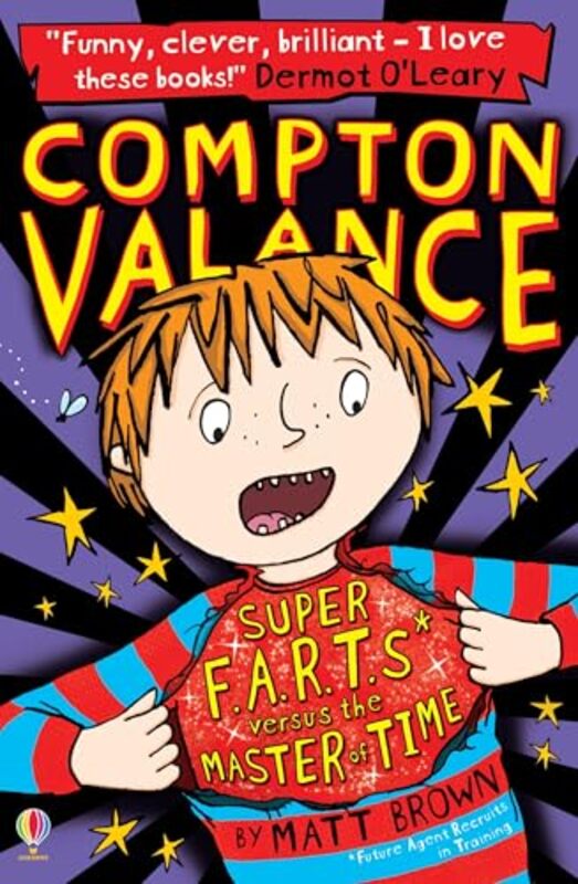 Compton Valance Super FARTs versus the Master of Time by Matt BrownLizzie Finlay-Paperback