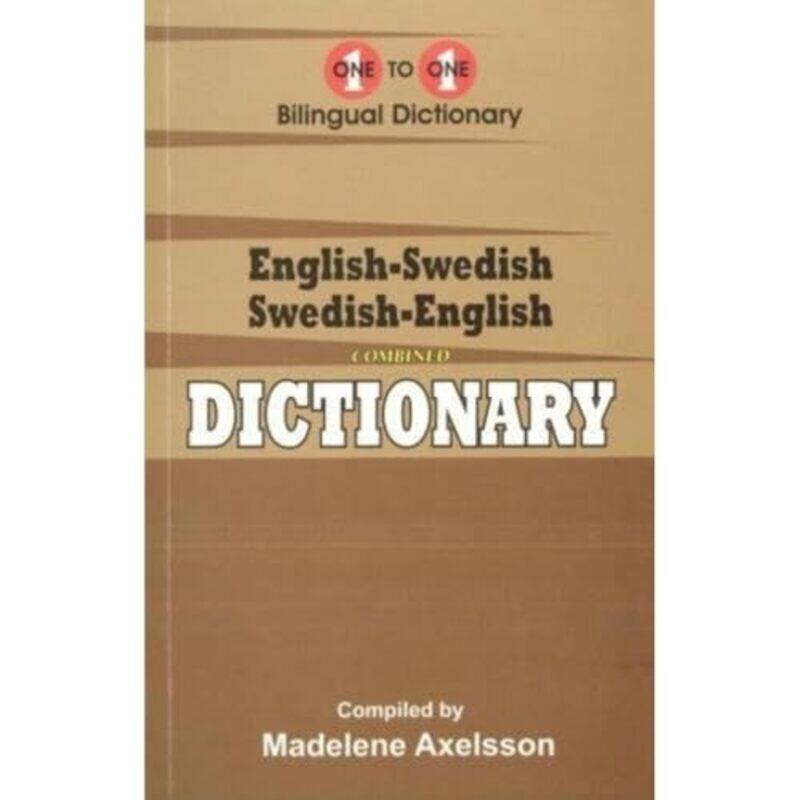 

EnglishSwedish & SwedishEnglish OnetoOne Dictionary examsuitable by Professor Mooli LahadOfra Ayalon-Paperback
