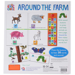 Eric Carle - Around the Farm, Board Book, By: Eric Carle