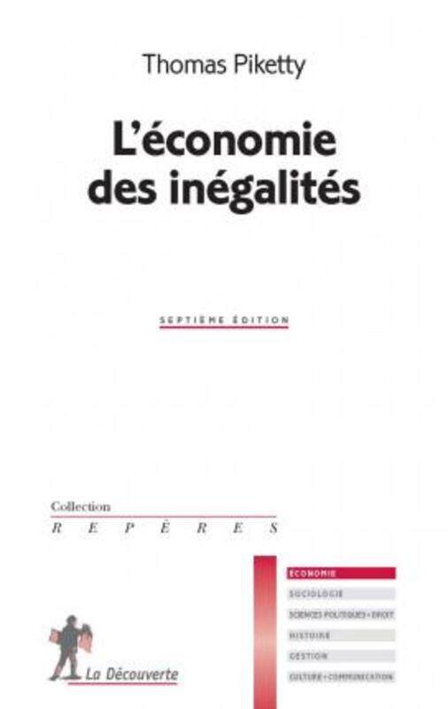 

L'economie des inegalites