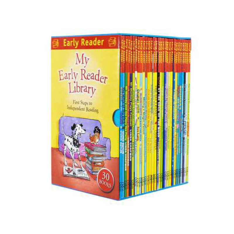 

30 Copy Early Reader Slipcase, Paperback Book, By: Margaret Mahy Liz Kessler, Vivian French, Phil Earle