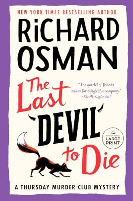 

The Last Devil To Die Large Print Edition By Osman Richard - Paperback