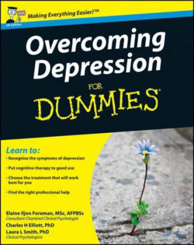 

Overcoming Depression For Dummies, Paperback Book, By: Elaine Iljon Foreman