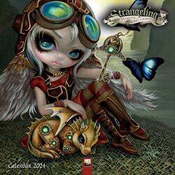 Strangeling By Jasmine Becketgriffith Wall Calendar 2024 Art Calendar By Flame Tree Studio Paperback