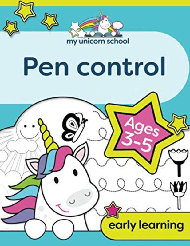 

My Unicorn School Pen Control Age 3-5: Fun unicorn tracing activity book , Paperback by Creative Kids Studio