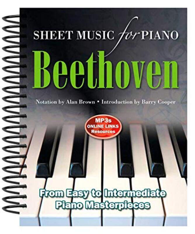 

Ludwig Van Beethoven: Sheet Music for Piano: From Easy to Advanced; Over 25 masterpieces,Paperback,by:Brown, Alan