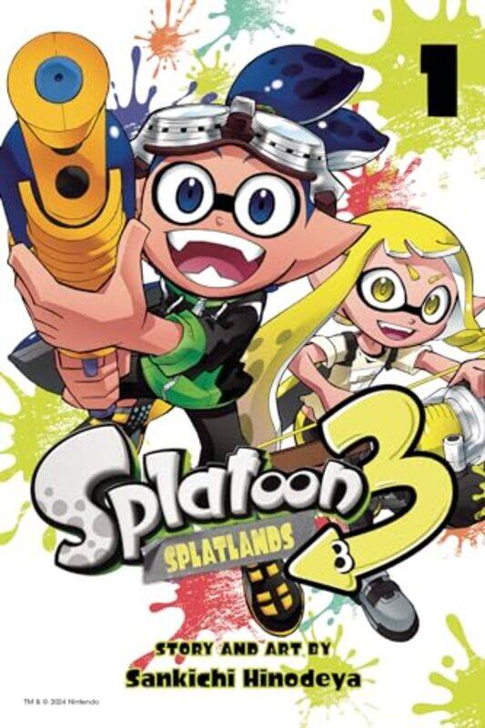 

Splatoon 3 Splatlands Vol 1 by Sankichi Hinodeya-Paperback