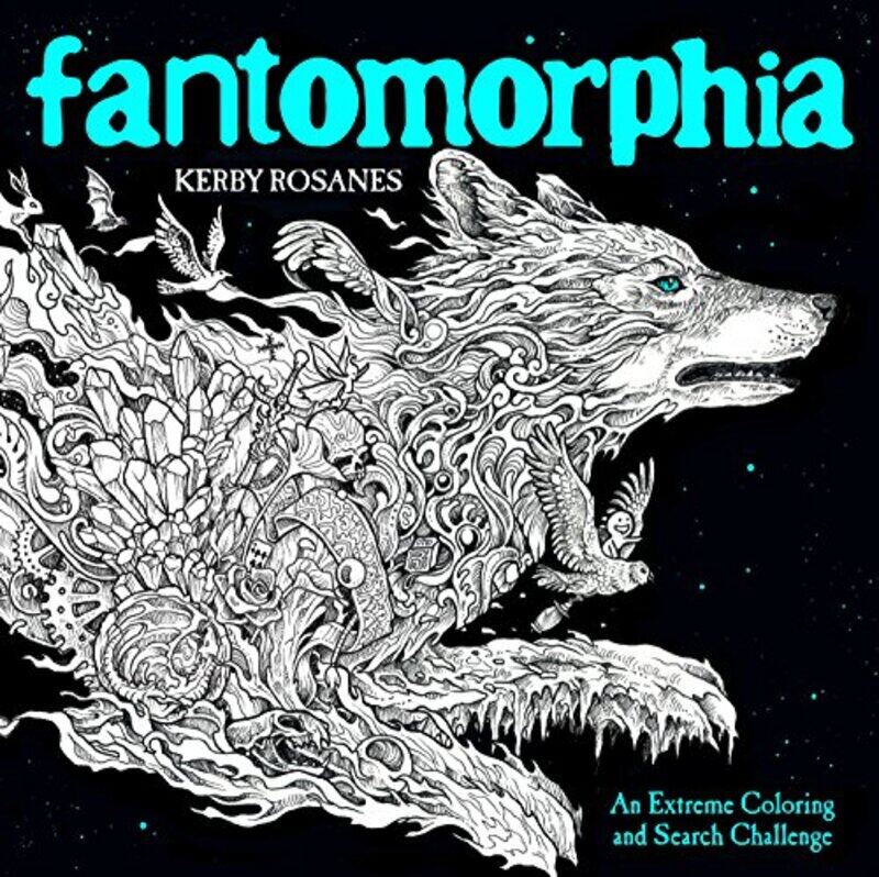 

Fantomorphia: An Extreme Coloring and Search Challenge , Paperback by Rosanes, Kerby