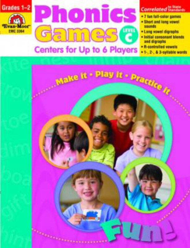 

Phonics Games Level C, Paperback Book, By: Evan-Moor Educational Publishers