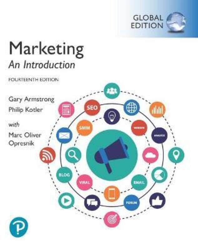 

Marketing: An Introduction, Global Edition.paperback,By :Armstrong, Gary - Kotler, Philip - Opresnik, Marc