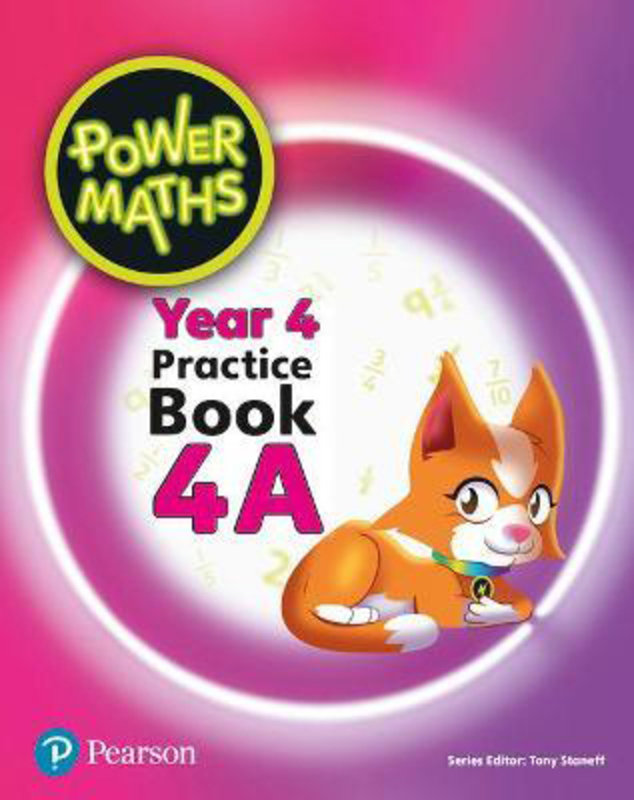 Power Maths Year 4 Pupil Practice Book 4A, Paperback Book, By: Pearson Education Limited