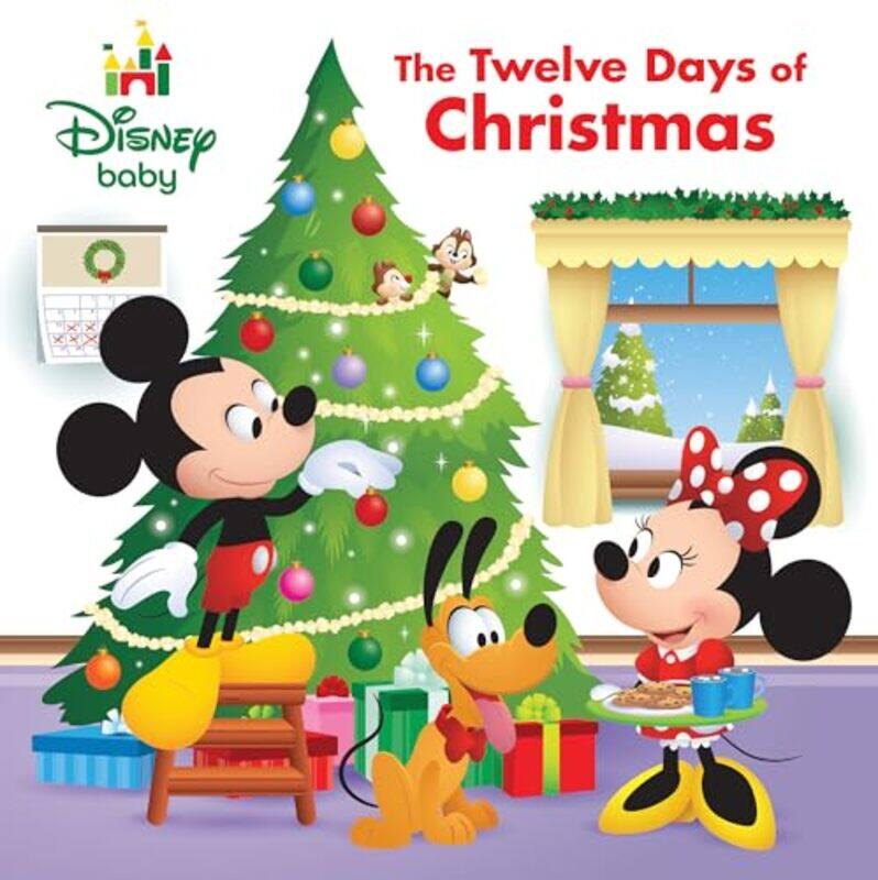 

Disney Baby 12 Days Of Christmas By Rudnick Elizabeth - Hardcover