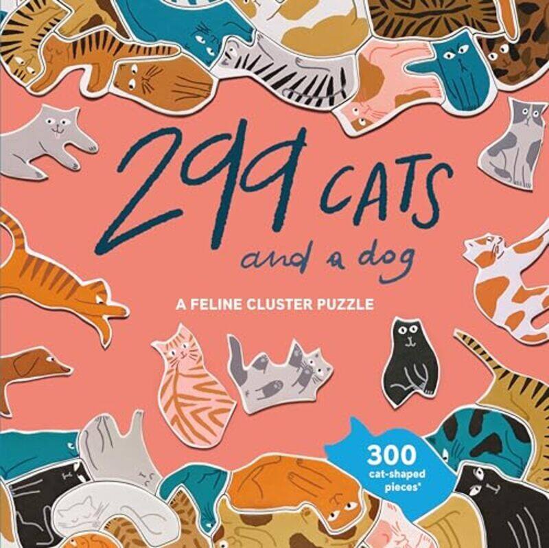 

299 Cats And A Dog A Feline Cluster Puzzle By Maupetit, Lea - Paperback