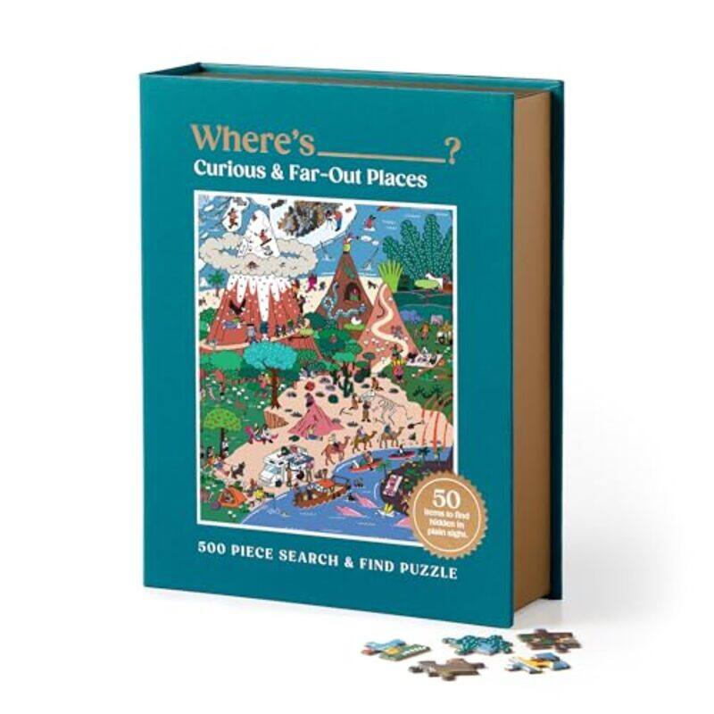 

Wheres Curious And Far Out Places 500Pc By Chung Hye Jin - Hardcover