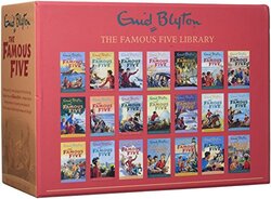 Famous Five Series, 21 Books Collection Box Gift Set Pack (1 To 21), By: Enid Blyton