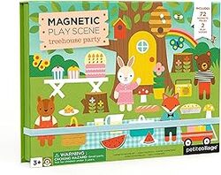 Treehouse Party Magnetic Play Scene  Paperback