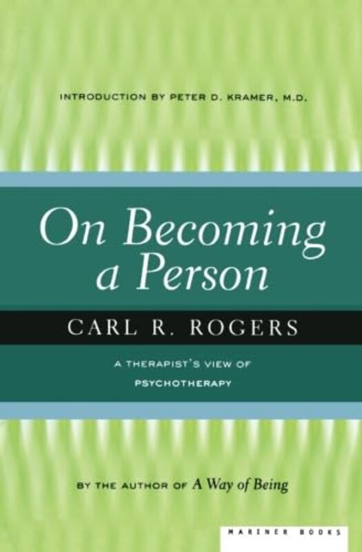 On Becoming A Person A Therapists View Of Psychotherapy By Rogers, Carl R. Paperback