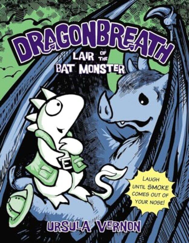 

Lair of the Bat Monster Dragonbreath Book 4 by Ursula Vernon-Paperback