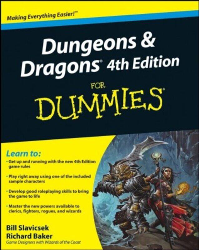 

Dungeons & Dragons 4th Edition For Dummies (For Dummies (Sports & Hobbies)), Paperback, By: Bill Slavicsek