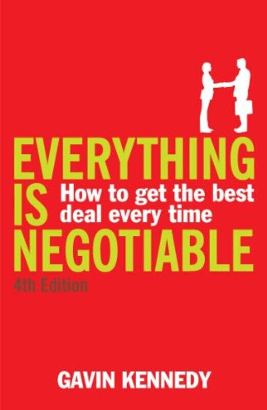 

Everything is Negotiable by Gavin Kennedy-Paperback