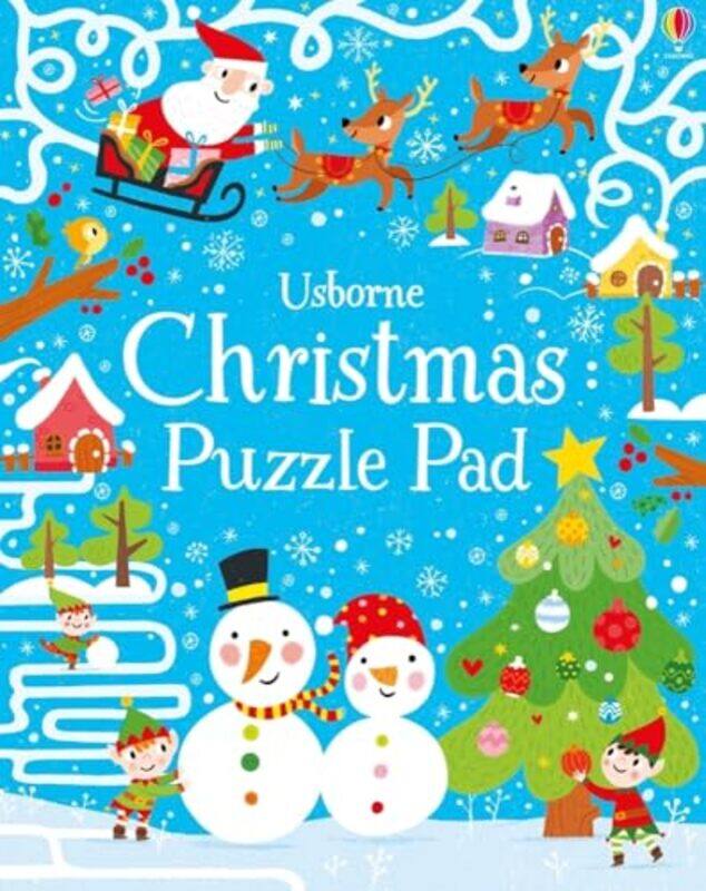 

Christmas Puzzles Pad, Paperback by Simon Tudhope