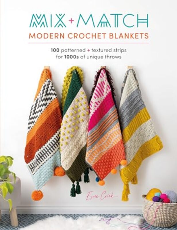 Mix And Match Modern Crochet Blankets By Esme Paperback