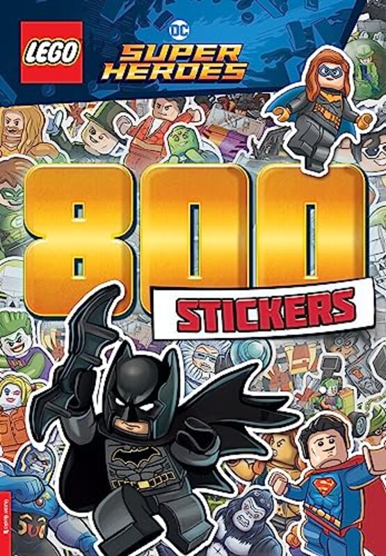 Lego Dc Super Heroes 800 Stickers By Buster Bookslego...Paperback