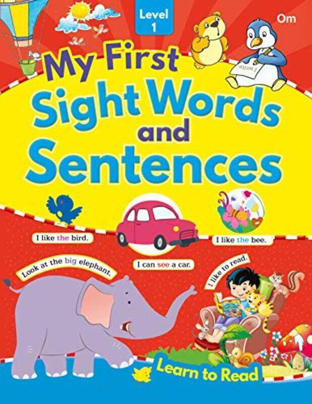 

My First Sight Words And Sentences Level 1 by OM Books International Paperback