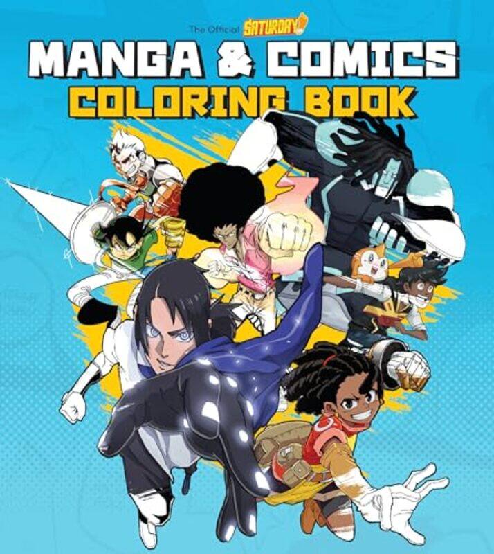 

Saturday AM Manga and Comics Coloring Book by Saturday AM-Paperback