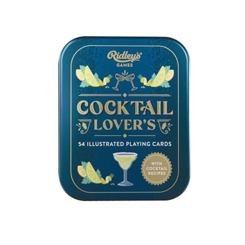 

Cocktail Lover's Playing Cards by Ridley's Games -Other Book Format