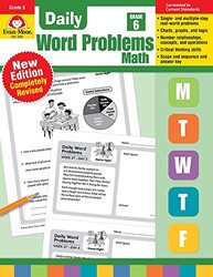 Daily Word Problems Math, Grade 6 Teacher Edition , Paperback by Evan-Moor Corporation