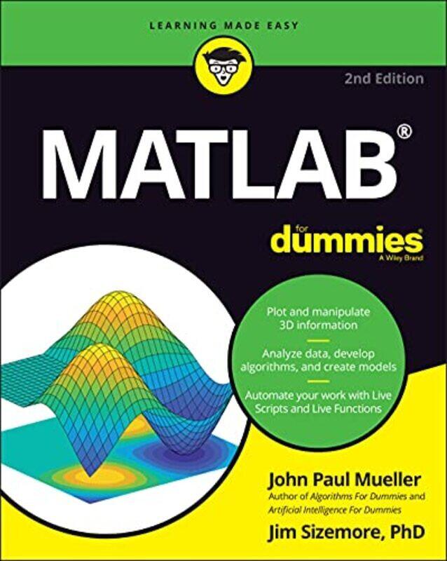 

MATLAB For Dummies by Mueller, John Paul - Sizemore, Jim Paperback