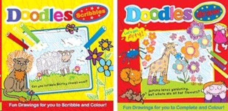 

Doodles Scribbles Pad 2 PER PACK (A878), Paperback Book, By: Parragon