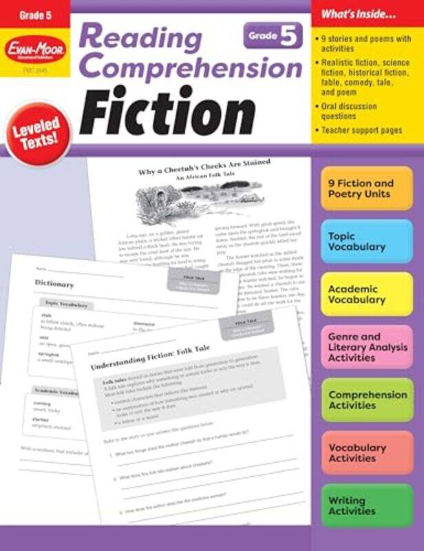 

Reading Comprehension Fiction Grd5 By Grd5 - Paperback