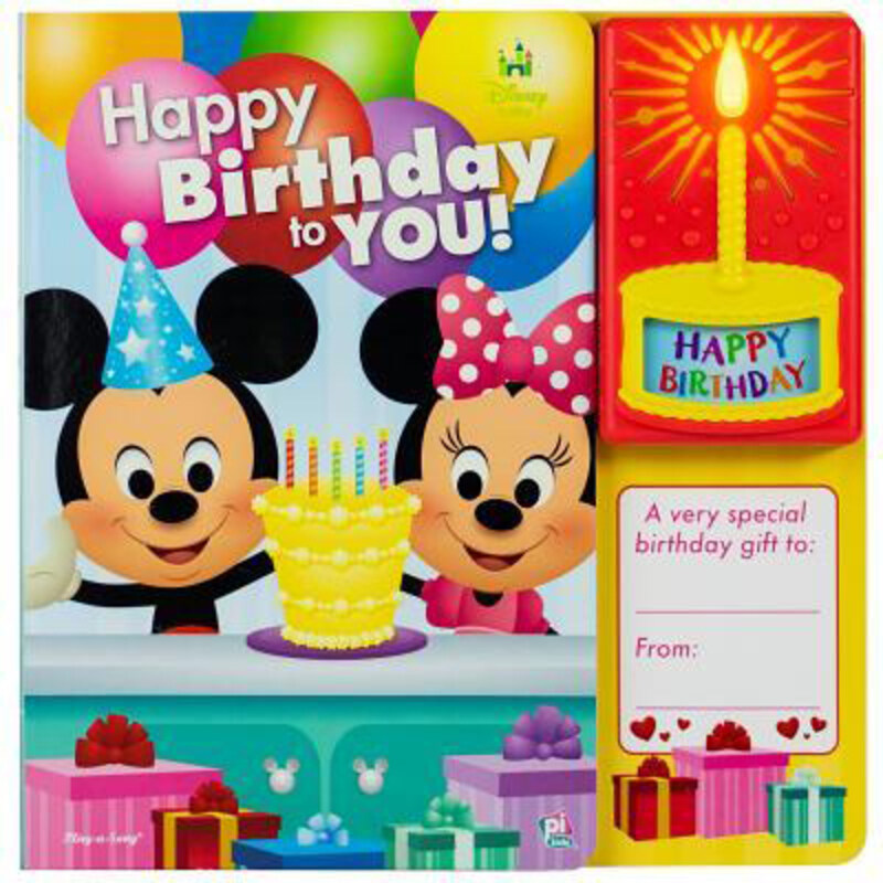 

Disney Baby Birthday Book, Hardcover Book, By: P I Kids