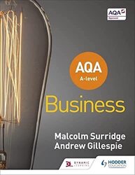 AQA A-level Business (Surridge and Gillespie),Paperback by Surridge, Malcolm - Gillespie, Andrew