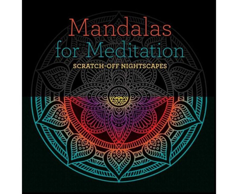 

Mandalas For Meditation: Scratch-Off Nightscapes, Paperback Book, By: Lark Crafts