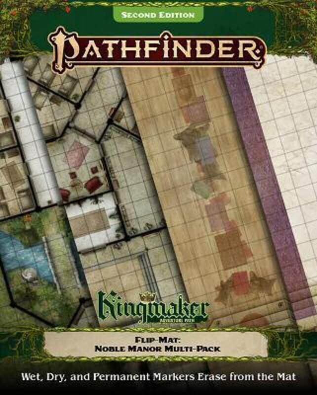 

Pathfinder Flip-Mat: Kingmaker Adventure Path Noble Manor Multi-Pack,Paperback, By:Jacobs, James - Engle, Jason