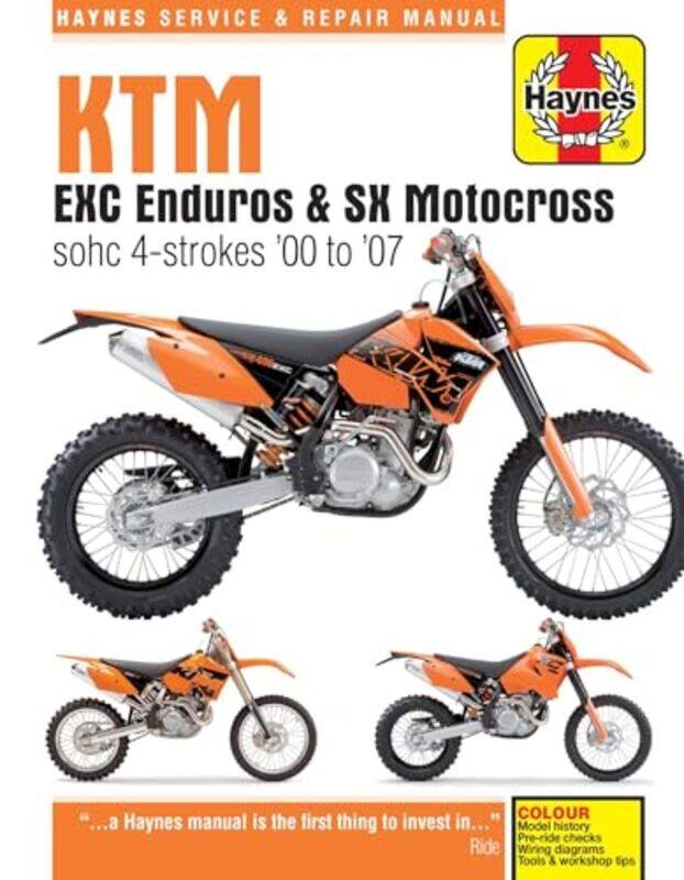 

KTM EXC Enduros and SX Motocross sohc 4strokes 00 07 by Haynes Publishing-Paperback