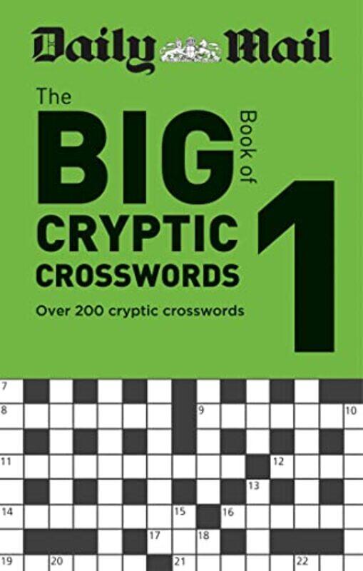 

Daily Mail Big Book Of Cryptic Crosswords Volume 1 by Daily Mail-Paperback