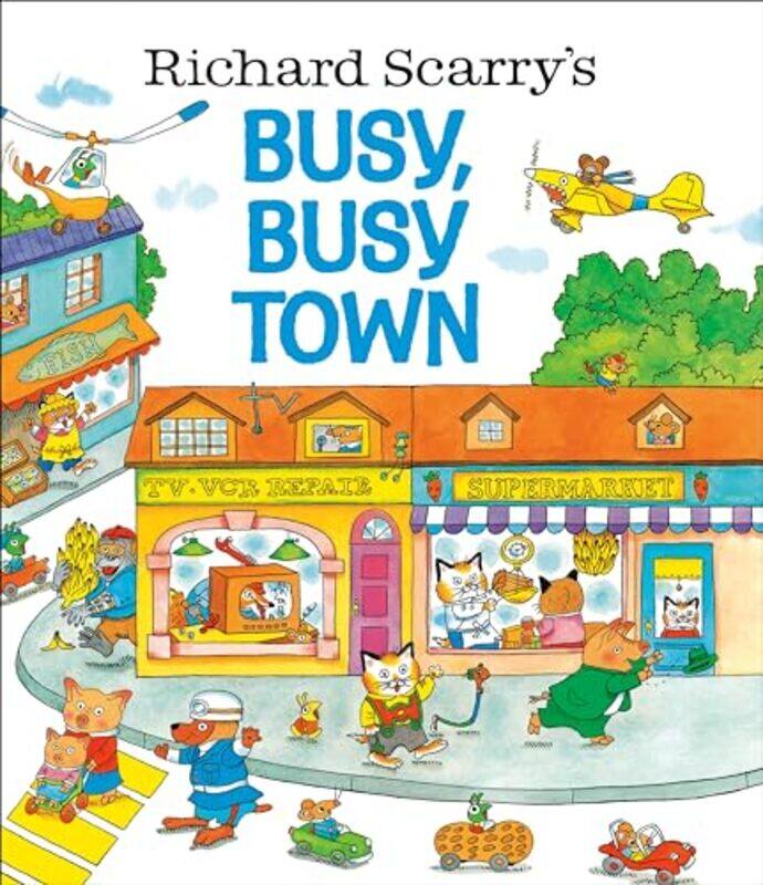 

R Scarry Busy Busy Town By Lgb Giant - Hardcover