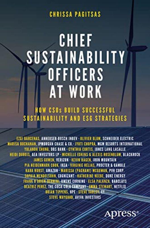 

Chief Sustainability Officers At Work How Csos Build Successful Sustainability And Esg Strategies By Pagitsas, Chrissa Paperback