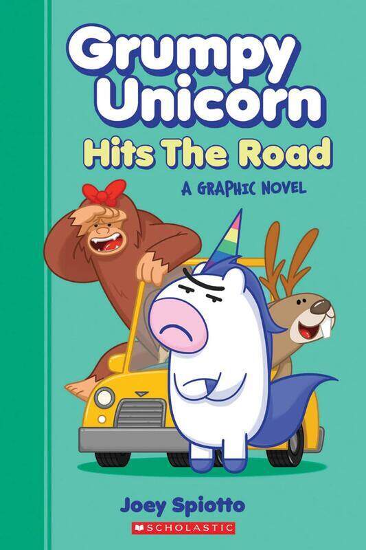 

Grumpy Unicorn Hits the Road (Grumpy Unicorn Graphic Novel), Paperback Book, By: Joey Spiotto