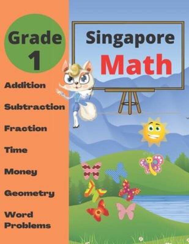 

Singapore Math Grade 1: Math Workbook Grade 1 (Addition, Subtraction, Comparing Numbers, Fraction, M.paperback,By :Group, Math Workbooks